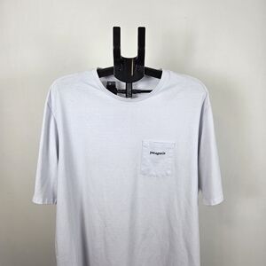 Patagonia Men's Classic Baby Blue Tee